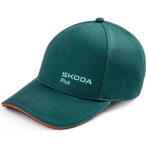 cumpără Îmbrăcăminte sport Skoda 000084300BC Бейсболка Unisex Emerald/Orange Plus în Chișinău 