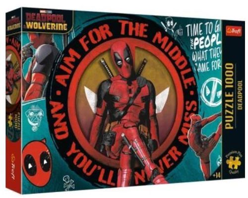 купить Пазл Trefl 10835 Puzzle 1000 Premium Plus 1000elem.Deadpool в Кишинёве 