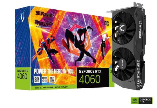 cumpără Placă video ZOTAC GeForce RTX 4060 OC Spider-Man Edition 8GB GDDR6 în Chișinău 