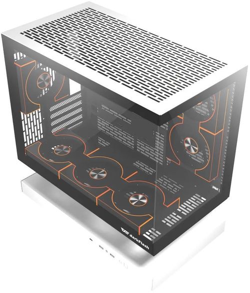 купить Корпус для ПК darkFlash FLOATRON F1, White в Кишинёве 