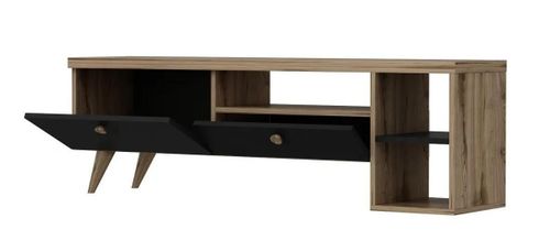 cumpără Comodă TV Trendy Parion, Negru 150x47x35cm în Chișinău 