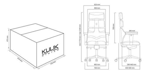 cumpără Fotoliu de birou Kulik System Piramid Gold Eco în Chișinău 