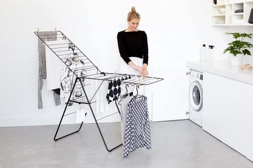 купить Сушилка для белья Brabantia 40 34 60 Hangon, 25m, Matt Black в Кишинёве 