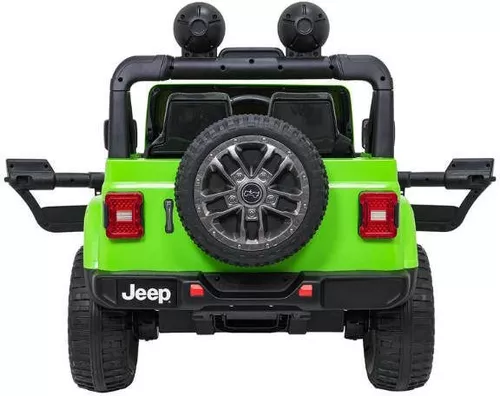cumpără Mașină electrică pentru copii Kids car DK-JWR556_Green Jeep Wrangler Rubicon 392, 12V10AH, scaune din piele în Chișinău 