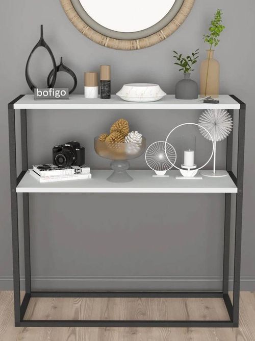 купить Офисный стеллаж Nex Home Комод, 90x34x89,5 см, Белый (14-01-01) в Кишинёве 