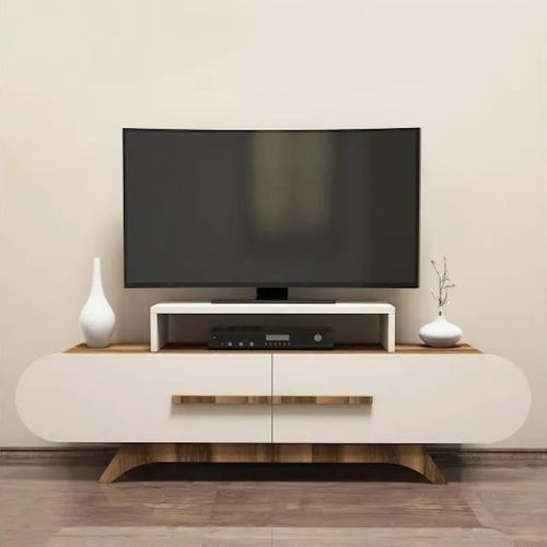 cumpără Comodă TV Trendy Trandafir, Nuc, Smantana 145x49x36cm în Chișinău 