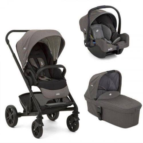 Carucior multifunctional 3 в 1 Joie Chrome Foggy Gray 