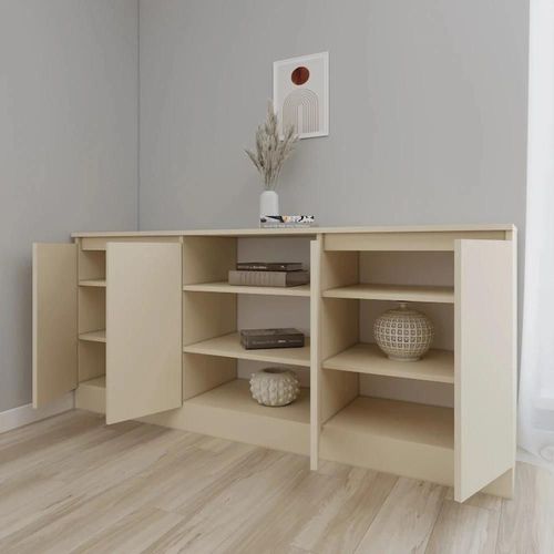 cumpără Comodă Smartex (16299) Т5 160cm Ivory în Chișinău 