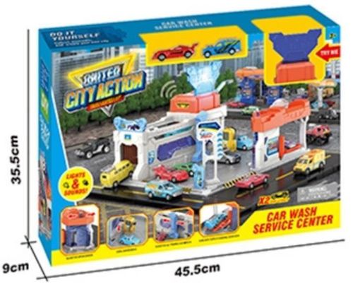 купить Игрушка Essa SK-6604 Spălătorie auto cu centru de service в Кишинёве 