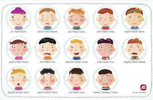 купить Игрушка As Kids 1029-64037 Cutie Magnetica - Emotii в Кишинёве 