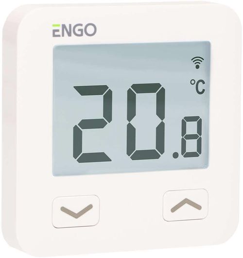 cumpără Termostat de cameră ENGO Controls E10-MBUSW, Wi-Fi, cu MODBUS, încorporat, white în Chișinău 