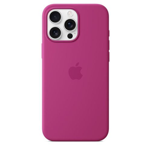 cumpără Husă pentru smartphone Apple iPhone 16 Pro Silicone Case with MagSafe Fuchsia MYYN3 în Chișinău 