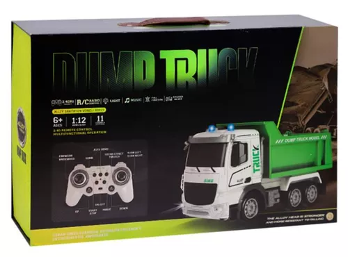 купить Радиоуправляемая игрушка New World HJ8003-2 Camion sanitar 1:12, cu T/C, acumulator, 772007 в Кишинёве 