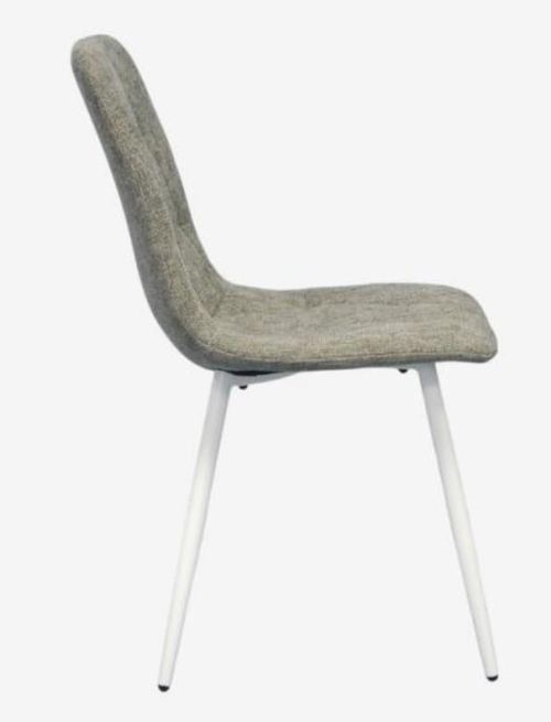 купить Комплект стол и стулья Evelin di Costacurta стол DT-431-1R Wh + 4 стула YTC-080Wh Grey в Кишинёве 