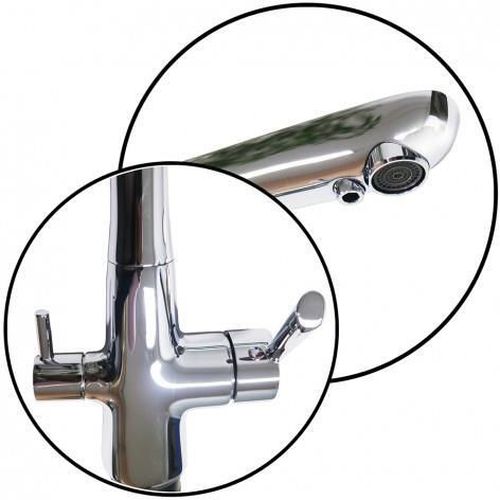 купить Смеситель кухонный Hoff 3324 Chrome в Кишинёве 