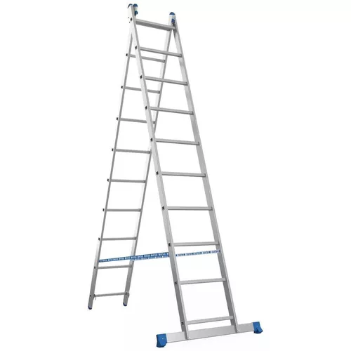 купить Лестница Nex Home Scară Metkas din aluminiu cu două secțiuni 2x10 (4,21m) в Кишинёве 