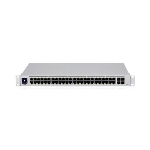 купить Коммутатор Ubiquiti UnFi Switch 48 (USW-48-POE), 48-Port 802.3at PoE Gigabit Switch with SFP, 4-ports SFP 1G, 32 ports POE+ IEEE 802.3at/af, PoE Output 195W, 1.3" Touchscreen display, Non-Blocking Throughput: 52 Gbps, Switching Capacity: 104 Gbps, Rackmountable в Кишинёве 