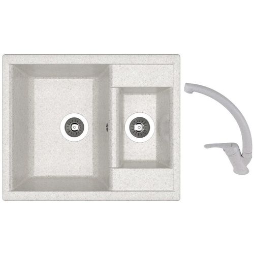 cumpără Chiuvetă bucătărie cu bateria Dr.Gans Astra 620K + SanDonna F 1069 gri în Chișinău 