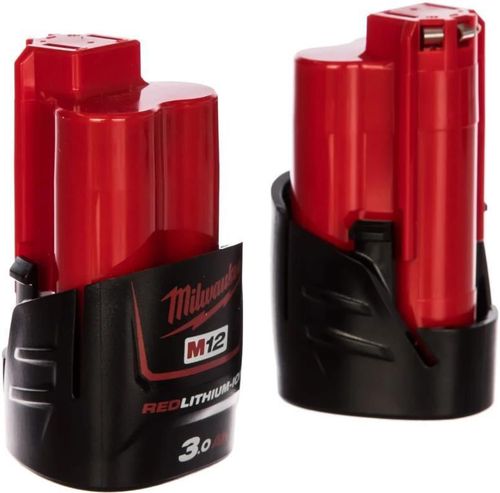 купить Зарядные устройства и аккумуляторы Milwaukee 4933451902 M12NRG-302 Set de acumulatoare 12V 3.0 Ah x2 si incarcator в Кишинёве 