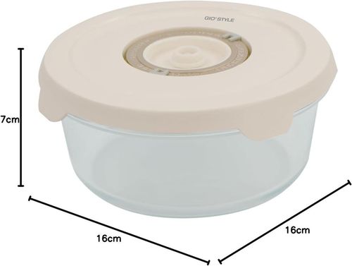 купить Контейнер для хранения пищи Bormioli Rocco 57739 Frigoverre Perla 0.6L, 16x7cm, sticla в Кишинёве 