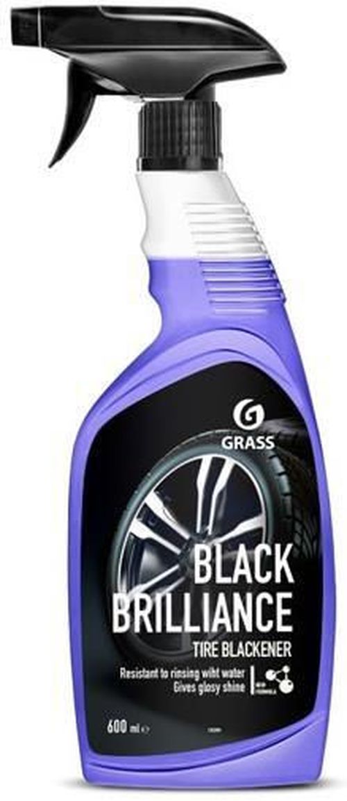 купить Средство для ухода за авто Grass 110399 Solutie de lustruit si innegrit p/u anvelope Black Shine 600 ml в Кишинёве 