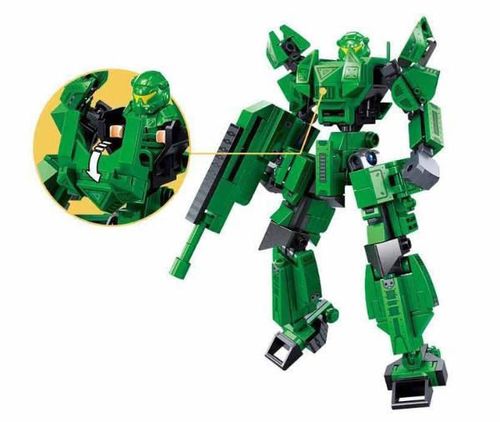 купить Конструктор Sluban B1279 Tanc militar 2 în 1, 247 elem. в Кишинёве 