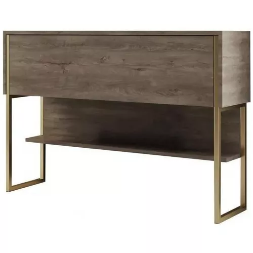 cumpără Masă Trendy Luxe, AurNuc, 120x80x30cm (GTR005829) în Chișinău 