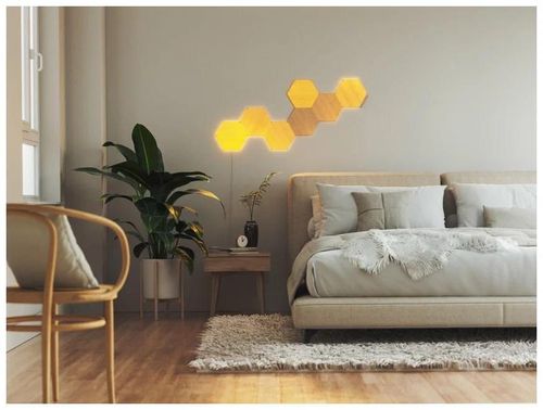 cumpără Iluminat decorativ Nanoleaf NL52-K-7002HB-7PK Elements Hexagons Starter Kit 7 pack în Chișinău 