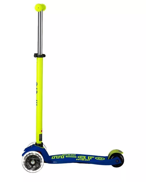 cumpără Trotinetă Micro MMD234 Maxi Deluxe Neon LED Canary Yellow în Chișinău 