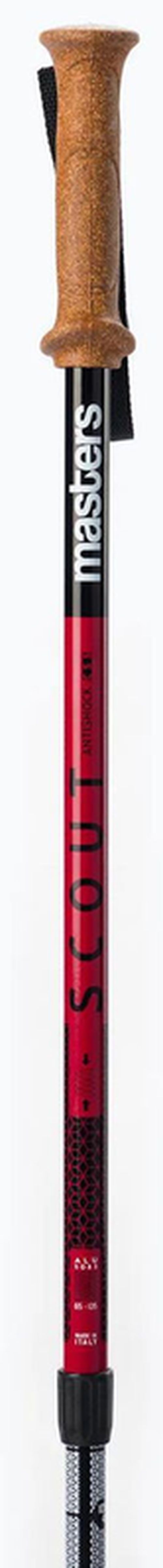 купить Треккинговые палки Masters SCOUT ANTISHOCK CSS Sunset Orange/Brick Red (01S4919/01S1725) в Кишинёве 