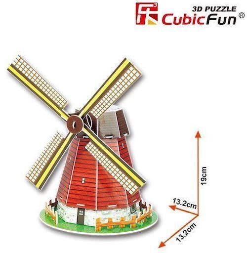 купить Конструктор Cubik Fun S3005h 3D PUZZLE Holland Windmill в Кишинёве 