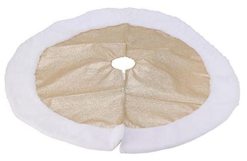 купить Новогодний декор Promstore 56537 Covoras pentru bradul de Craciun D90cm, auriu в Кишинёве 