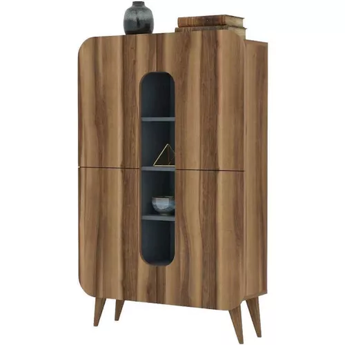 купить Комод Trendy My-Walnut, синий 93x144x31 см, многофункциональный (GTR006621) в Кишинёве 