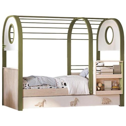 купить Кровать детская Pereflex Joy Montessori 2 Loc 109x216.5x173.5 (084572) в Кишинёве 