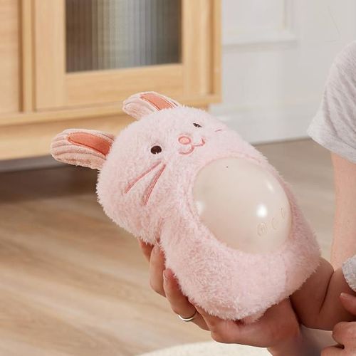 купить Музыкальная игрушка Hape E0114 Prietenul meu muzical Huggy Momo, roz в Кишинёве 