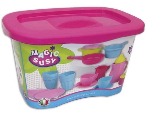 cumpără Bucătărie și veselă de jucărie Androni 2131-0001 Набор посуды в ведерке în Chișinău 