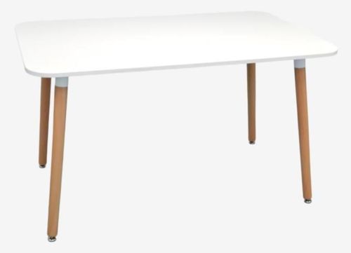 купить Комплект стол и стулья Evelin di Costacurta стол DT-405-1WO + 4 стула YTC-080Wo Light beige в Кишинёве 