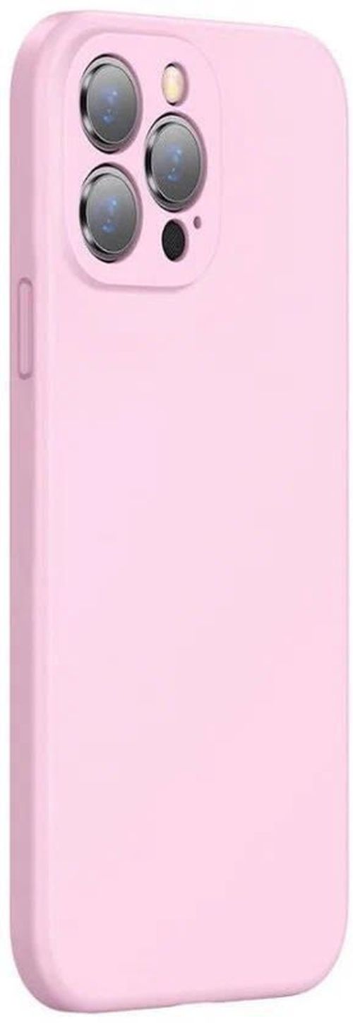 купить Чехол для смартфона Baseus Liquid Silica Gel Protective iPhone 13 Pro, Pink в Кишинёве 