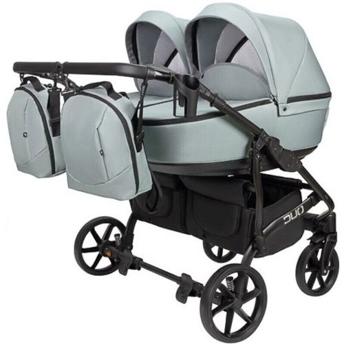 купить Детская коляска Angelina Carucior 2in1 pt gemeni Velio Duo SP Blue Smoke №3 в Кишинёве 