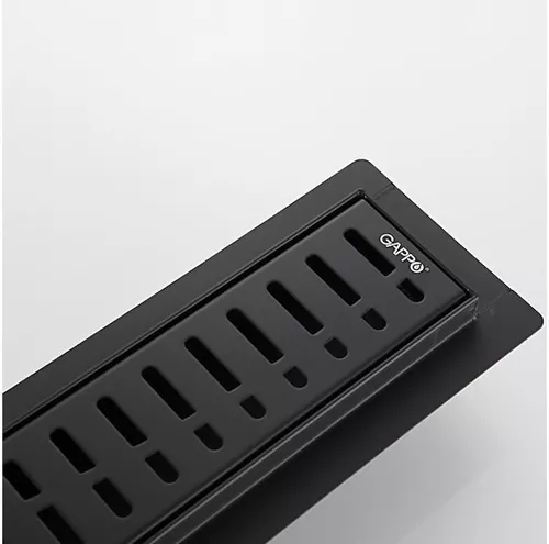 купить Душевой трап Gappo G 86007-36 INOX 70x600 NEGRU в Кишинёве 