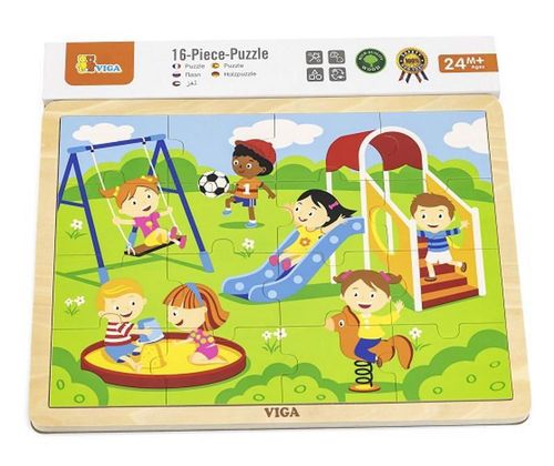 cumpără Puzzle Viga 51454 Парк развлечений (16 эл.) în Chișinău 