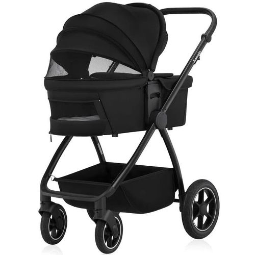 купить Детская коляска Lionelo Carucior 2in1 Meril Black Onyx в Кишинёве 