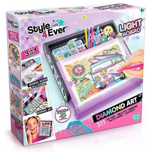 cumpără Set de creație Canal Toys OFG300CL Diamond art 3in1 Led Case în Chișinău 
