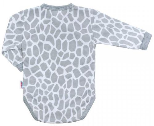 купить Детское постельное белье New Baby 32575 боди дл/рукав Giraffe 86 (12-18m) в Кишинёве 