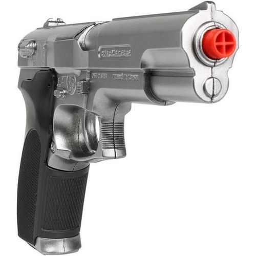 купить Игрушечное оружие Gonher 3045/0 Pistol politie argintiu (8 gloante), 61602 в Кишинёве 