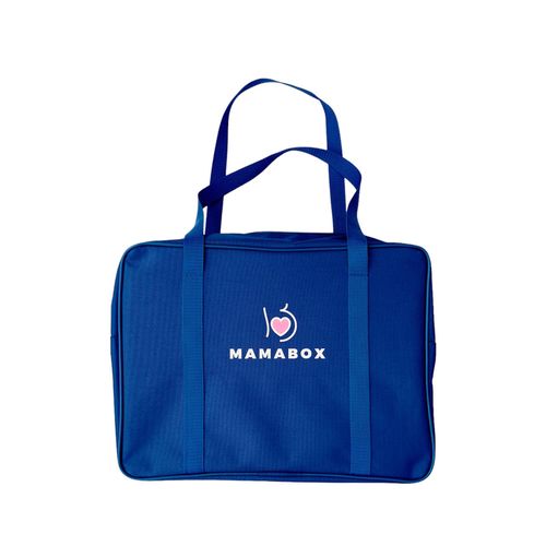 Сумка в роддом Mamabox Blue 51x35x20 см 