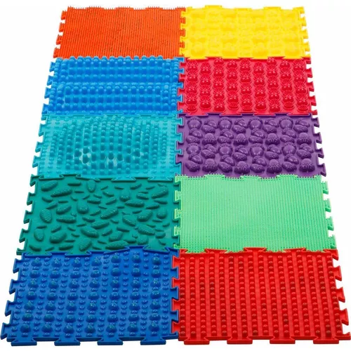 купить Коврик для йоги SUHS 11442 Covoras masaj picioare Ortopazl - Assorti, 10 buc. FI-9740 в Кишинёве 