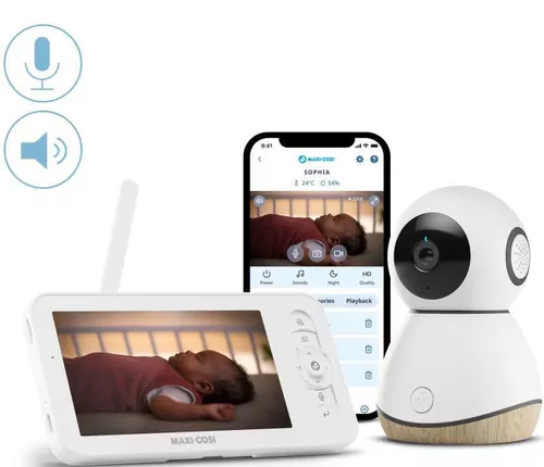 cumpără Monitor bebe Maxi Cosi 3201101000 Video Monitor pentru bebelusi SEE Pro White în Chișinău 