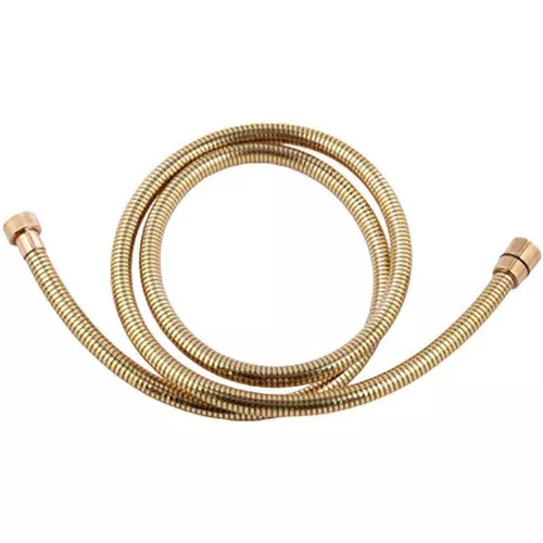 купить Душевой шланг Remer 332CNDR Furtun de dus L=1.5 m plastic (culoare aur) в Кишинёве 