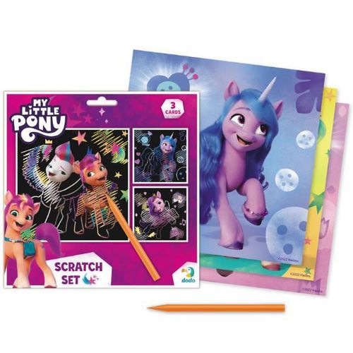 купить Набор для творчества Dodo 200190 Set de gravuri: Generația nouă, seria My little pony в Кишинёве 